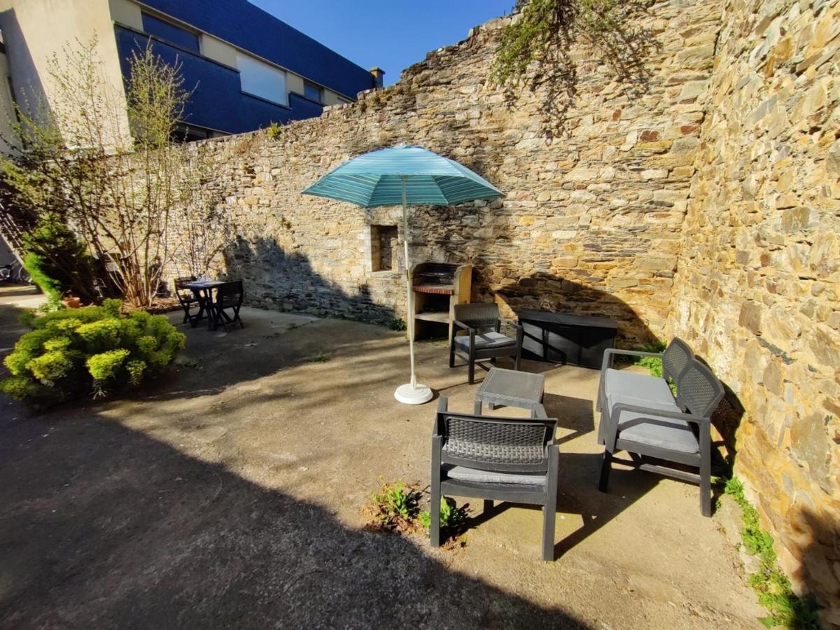 Le Tropica Appartement 2 Chambres, Plein Sud Centre Ville De Vitre מראה חיצוני תמונה